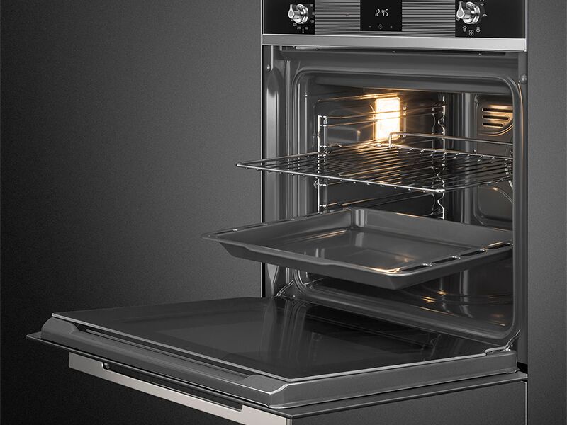 Духовые шкафы из дизайнерской коллекции Linea от SMEG Духовые шкафы из дизайнерской коллекции SMEG Linea