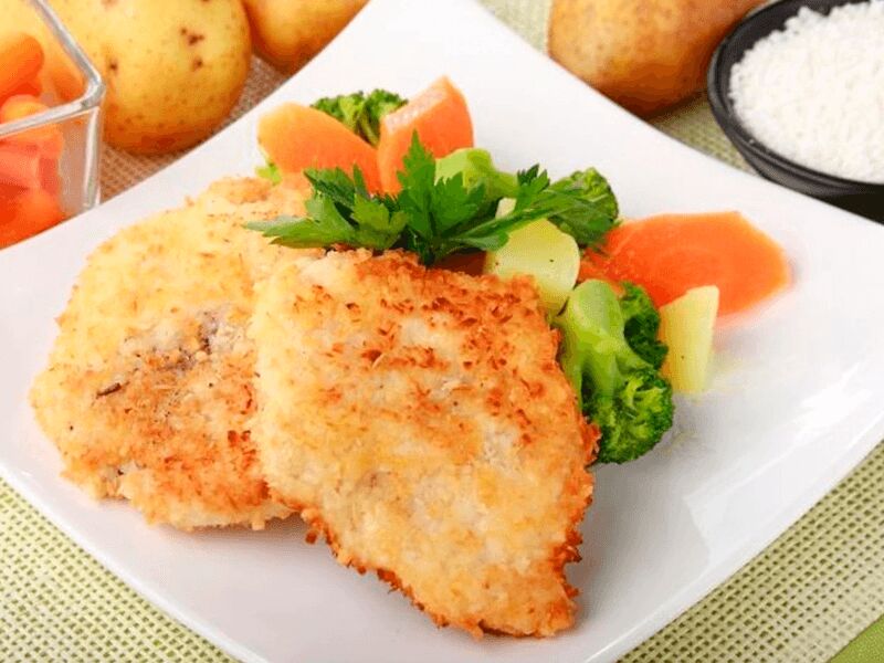 Рецепт куриных отбивных в кляре (на сковороде) Рецепт куриных отбивных в кляре (на сковороде)