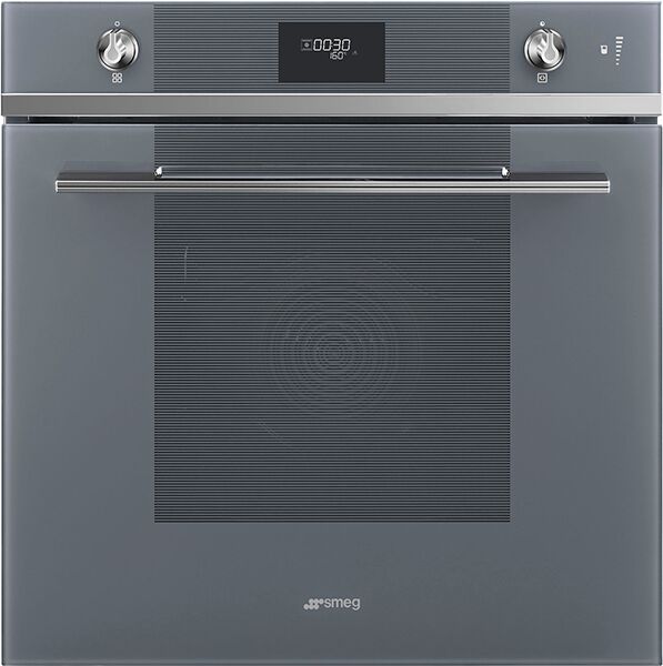 Духовые шкафы SMEG серебристого цвета Духовые шкафы SMEG серебристого цвета