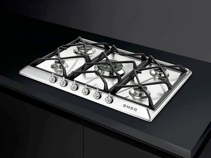 Варочные панели SMEG в стиле контемпорари Варочные панели SMEG для кухни в стиле контемпорари