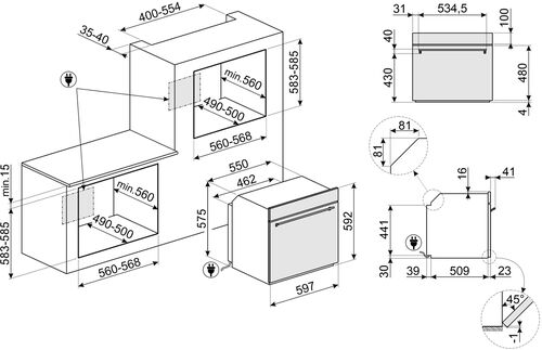 Духовой шкаф Smeg SOP6302S2PX Духовой шкаф Smeg SOP6302S2PX