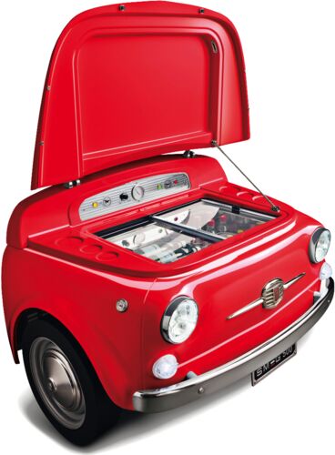 Холодильник Smeg 500 R (FIAT500) красный Холодильник Smeg 500 R (FIAT500) красный