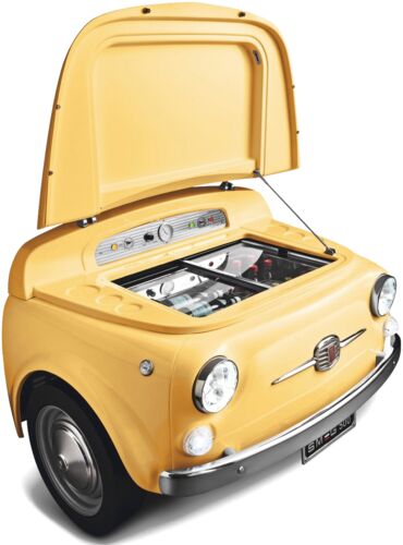 Холодильник Smeg 500 G (FIAT500) желтый Холодильник Smeg 500 G (FIAT500) желтый