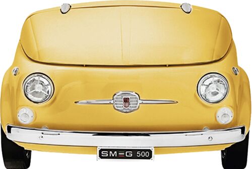 Холодильник Smeg 500 G (FIAT500) желтый Холодильник Smeg 500 G (FIAT500) желтый