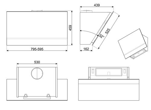 Вытяжка Smeg KV26N Вытяжка Smeg KV26N