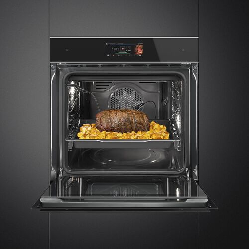 Духовой шкаф Smeg SFP6606WTPNX Духовой шкаф Smeg SFP6606WTPNX