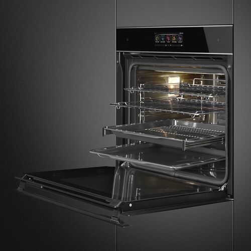 Духовой шкаф Smeg SFP6606WTPNX Духовой шкаф Smeg SFP6606WTPNX