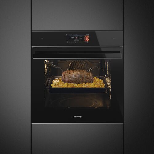 Духовой шкаф Smeg SFP6606WTPNX Духовой шкаф Smeg SFP6606WTPNX