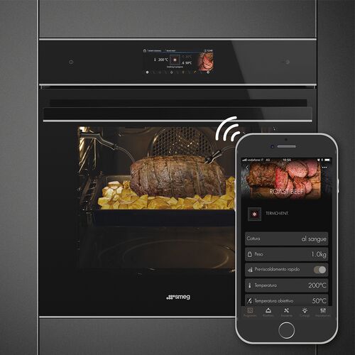 Духовой шкаф Smeg SFP6606WTPNX Духовой шкаф Smeg SFP6606WTPNX