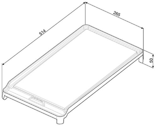 Пластина теппан-яки Smeg TPKTR Пластина теппан-яки Smeg TPKTR