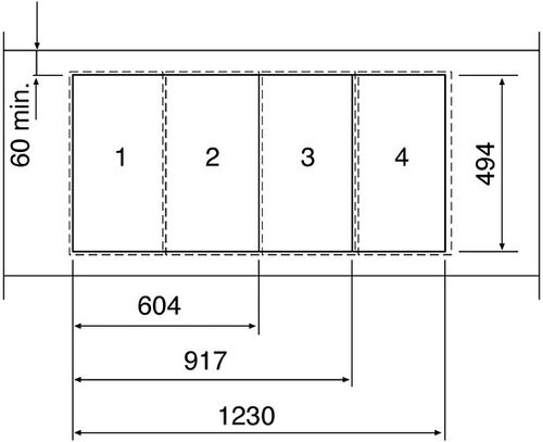 Соединительная планка для варочных поверхностей Domino серии PGF Smeg LGPGF-1 Соединительная планка для варочных поверхностей Domino серии PGF Smeg LGPGF-1