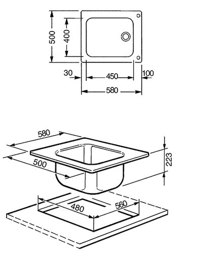 Мойка Smeg VS45-P3 Нержавеющая сталь, матовый Мойка Smeg VS45-P3 Нержавеющая сталь, матовый