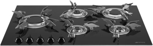 Варочная панель Smeg PVL675LCN Варочная панель Smeg PVL675LCN