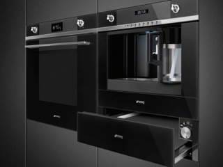 Регулировка температуры в шкафах для подогрева посуды SMEG