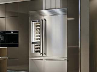 Отделение Multizone в холодильниках Smeg с регулировкой температуры