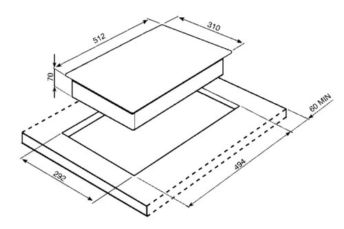 Варочная панель Smeg PGF32I-1
